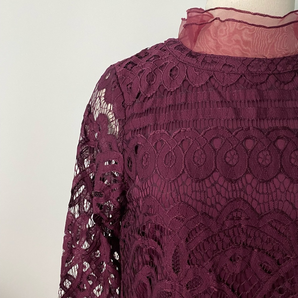 Lulus maroon dress - Picture 3 of 5